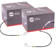 2x A.B.S. HANDBREMSSEILE HINTEN BEIDSEITIG passend für SMART FORTWO LINKS+RECHTS