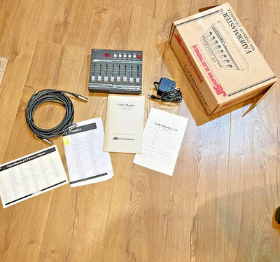 JL Cooper Fadermaster EXCELLENT COND w/PSU Manual & Original Box + Midi Cables