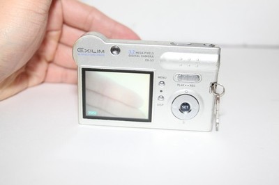 カシオ EXILIM EX-S3 デジカメ 超軽量 Casio EXILIM S3 3.2MP Digital Camera - Silver for sale online | eBay