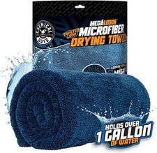 Chemical Guys Megalodon Microfiber Drying Towel with Twisted Loop Technology, Su