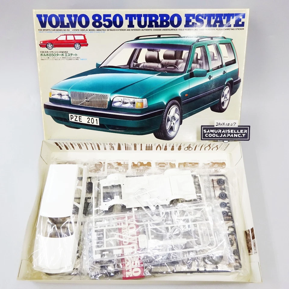 Tamiya 1/24 Volvo 850 Turbo Estate Model Kit 24152 Giappone NUOVO - Immagine 2 di 4