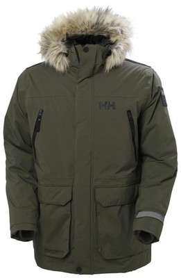 Helly-Hansen Mens Reine Parka Medium 431 Utility Green
