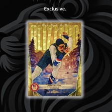 Marketplace image: 1/1 Superfractor - Jordan Stolz - 2026 Topps Chrome Winter Olympics - Blizzard