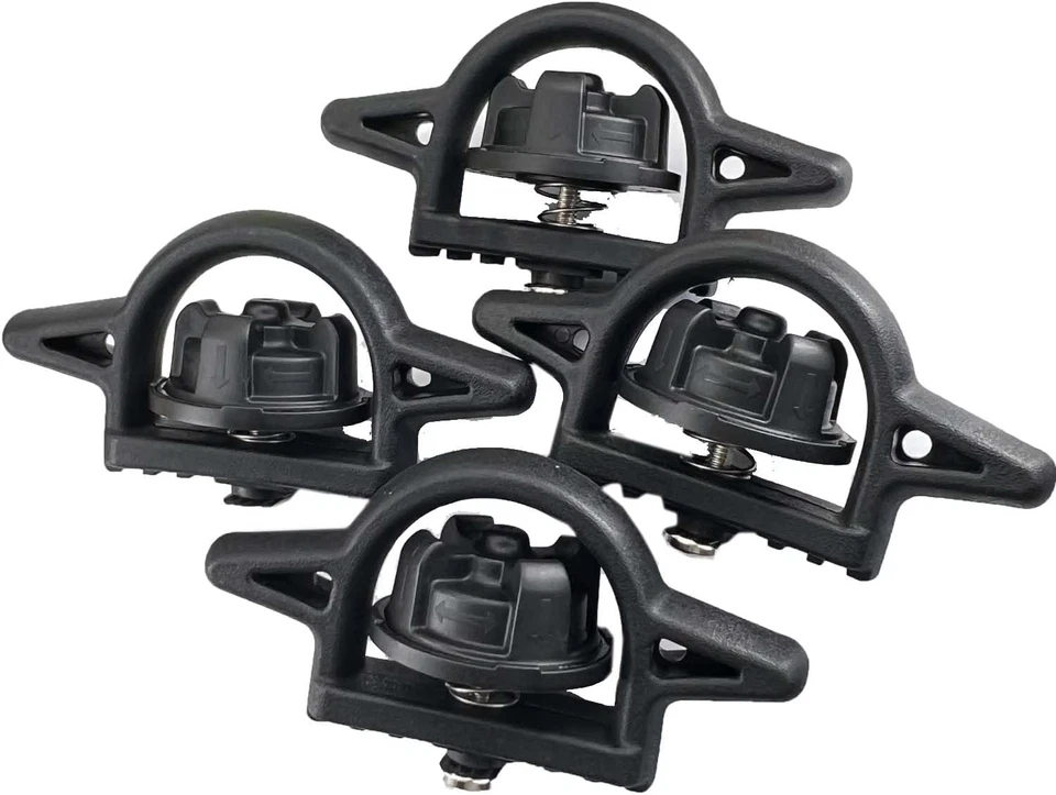 Tacoma 2005-2024 2022-24 tacos de plataforma Tundra caja de carga de alta resistencia anclaje riel Ram Foto 3 de 4