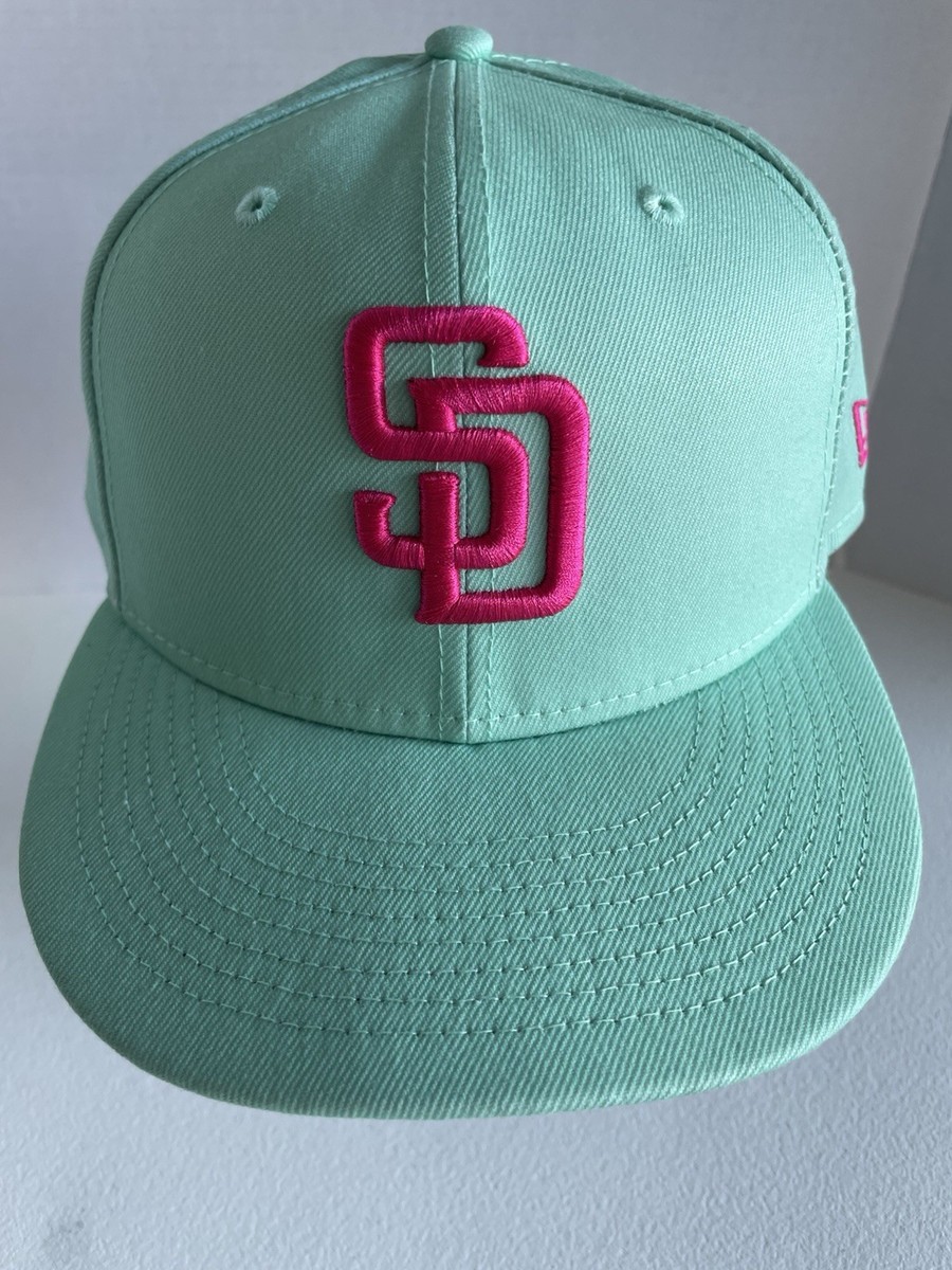 San Diego Padres City Connect New Era 59FIFTY Mint Fitted Hat Size
