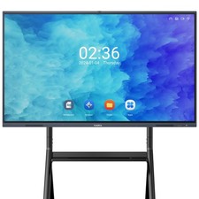 65-inch Smartboard Interactive Whiteboard, Electronic White Board w/13MP Came...