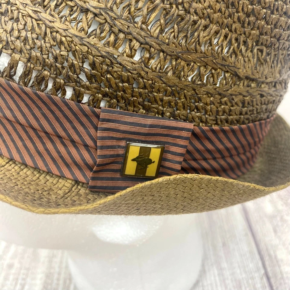 Шляпа Peter Grimm упаковываемая федора мужская или женская оливково-зеленая один размер летняя шляпа - Изображение 2 из 4
