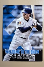 2022 Topps Series 1 - Welcome to the Show Don Mattingly #WTTS-37 Blue