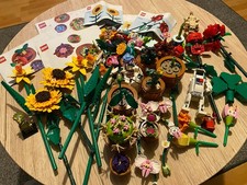 Bundle Of Used Lego Sets Flowers And Plants & Various Other Sets