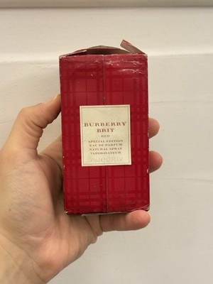 Burberry Brit Red Special Edition EDP Spray Women 1.7oz 50ml Damaged Box