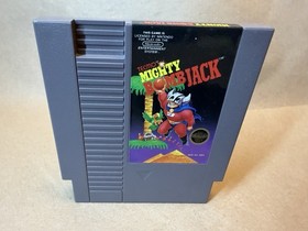 Mighty Bomb Jack (Nintendo NES) Caja, Manual, Solo Juego | *Tiene Ropa Cosm&eacute;tica*