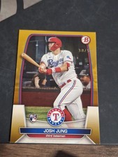 2023 Bowman - Josh Jung #43 Gold /50 (RC)