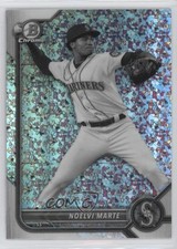 2022 Bowman Chrome Black & White Mini-Diamond Refractor Noelvi Marte 0wx2