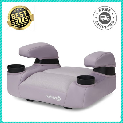 Safety 1st Comfort Ride Lite Booster Car Seat, Toddler Travel, Cranberry Ice New