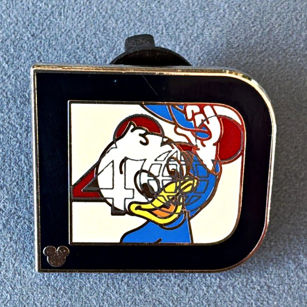 Disney Donald Duck Military Sailor Hat Single Pin Disney Franchise
