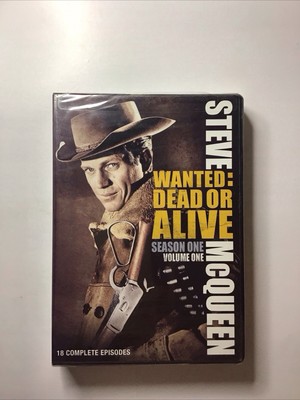 Wanted: Dead or Alive - Season 1, Vol. 1 DVD 2010 (2-Disc Set Factory Sealed)