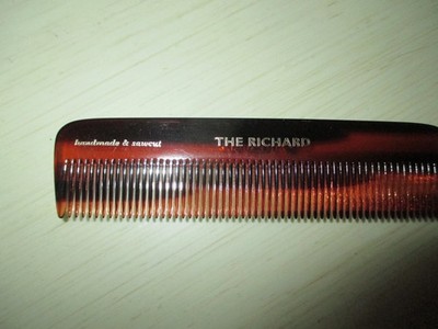 Kent ''The Richard'' comb hand made for thick hair 4 1/2'' FOT-3 pcs