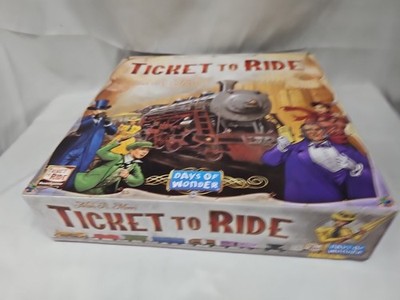 Days of Wonder Ticket To Ride by Alan R. Moon Train Adventure Game 100% Complete