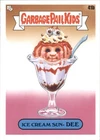 2021 Topps Garbage Pail Kids Food Fight - Ice Cream Sun-Dee Card #41b