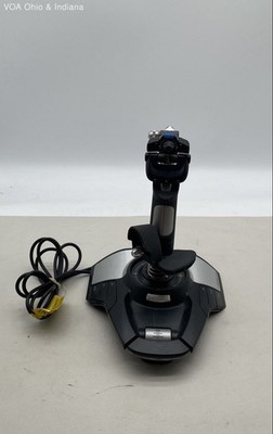 Saitek Cyborg EVO PC Flight Stick Joystick Controller USB Turns On