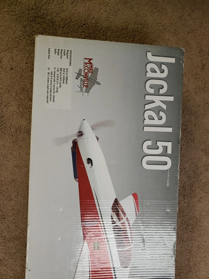 Hangar 9 -  Jackal 50 RC PLANE - ARF  63" WS - New!  - Image 2 of 4