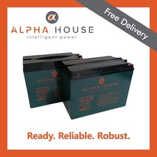 AH12-38 (12V 38AH) - PAIR OF MOBILITY SCOOTER BATTERIES - 2 x 12v 38AH VRLA AGM