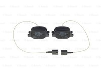 Bosch Bremsbelagsatz, Scheibenbremse Hinten FüR Abarth Fiat Lancia