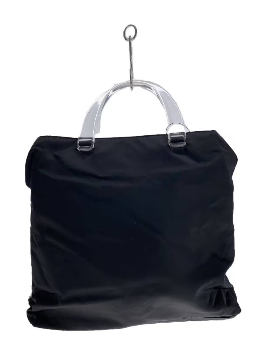 PRADA Tote Bag Nylon BLK Solid