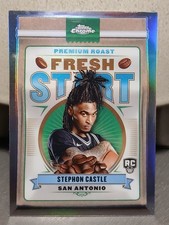 2024-25 Topps Chrome - Fresh Start Stephon Castle #FS-3 True Refractor (RC) Roty