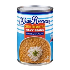 Blue Runner Creole Cream Style Navy Beans 16 Ounce Pack of 6