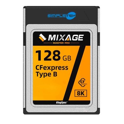 Compact Flash Express Cfexpress Typ B 128gb 8k 1750mbps Karte Speicher Video _
