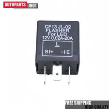 3-Pin Car Flasher Relay Fix Light LED Lamp Turn Signal Hyper Flash CF13 JL-02