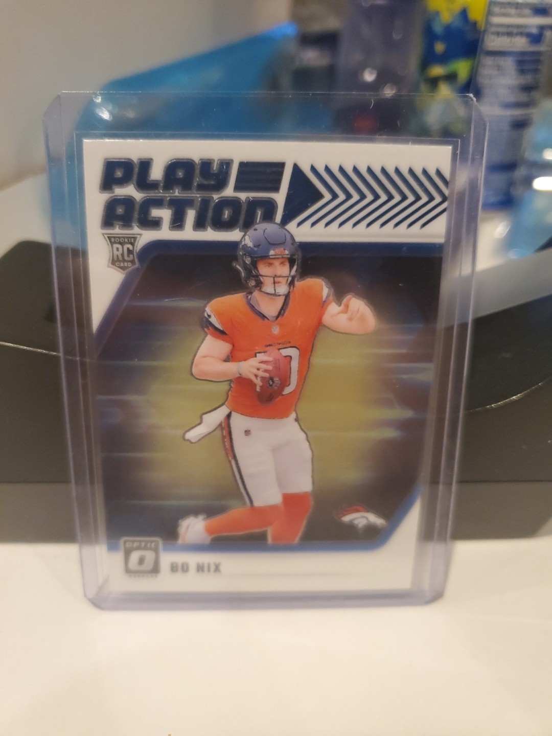 2024 Panini Donruss Optic - Play Action Bo Nix #6 (RC)