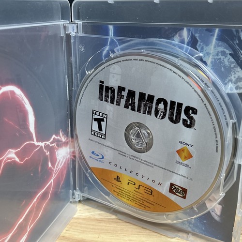 inFamous Collection (Sony PlayStation 3 PS3) completo di custodia pulito testato - Foto 3 di 4