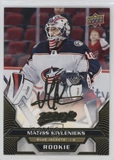 2020 Upper Deck MVP High Series Rookies Gold Script Matiss Kivlenieks #242 hg6