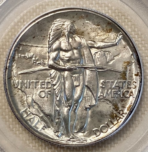 Beautiful 1928 P Oregon Commemorative Half Dollar - PCGS MS64 OGH - Picture 3 of 4