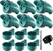 Chicken Feeder No Waste Automatic Poultry Feeder Port Kit Chicken Feeders and Wa