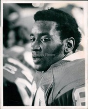 1970 Marv Fleming John Fineda Black Football Player Historic Vintage Photo 8x10