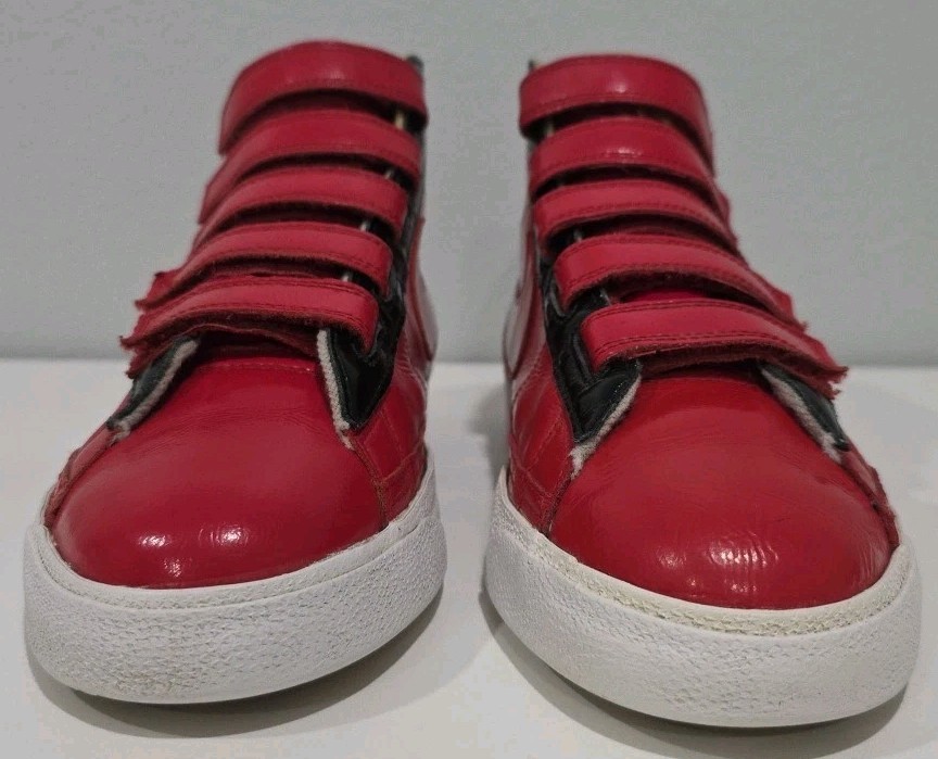 2009 Nike Blazer AC High Varsity Red Enamel Black White  display picture 1