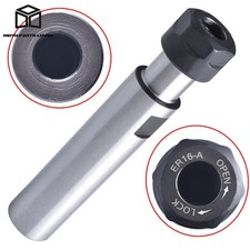 C1 ER16A 100L Straight Shank Tool Holder Collet Chuck Fit For CNC Lathe Milling