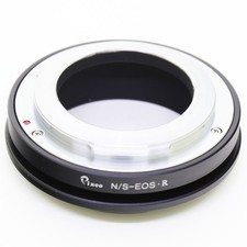 Nikon S rangefinder lens to Canon RF mount camera adapter EOS R R5 II R6 R7 R10