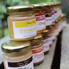 Geschenkset Honig Probierset 4x50g Mix Imker Raps, Lavendel, Thymian, Kastanie