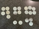 20 Canadian Silver Dollar Coins Elizabeth circulated Canoe Goose 1961 1966 Lot A