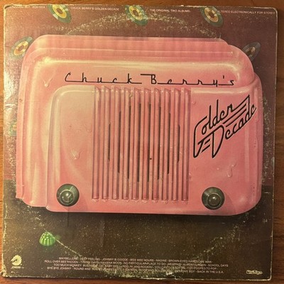 Chuck Berry's Golden Decade 1972 Vinyl Chess Records 1st Press 2LP EXCELLENT 