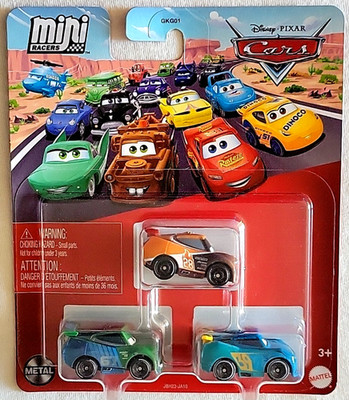DISNEY PIXAR CARS 3 MINI RACERS JIM TIM MICHAEL