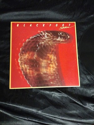 Blackfoot Strikes LP Vinyl 1979 Classic Southern Rock SD38-112 Atlantic ATCO