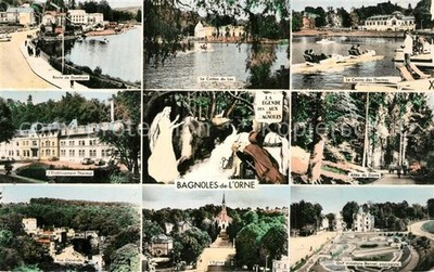 Bagnoles-de-l Orne Vues d ensemble de la Station Thermale