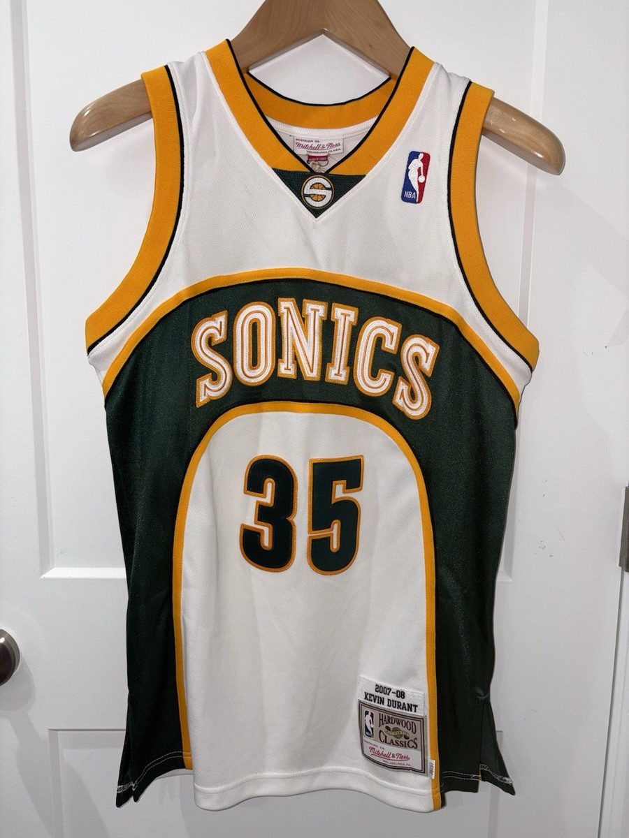 Kevin Durant Seattle SuperSonics 35 Mitchell & Ness Authentic