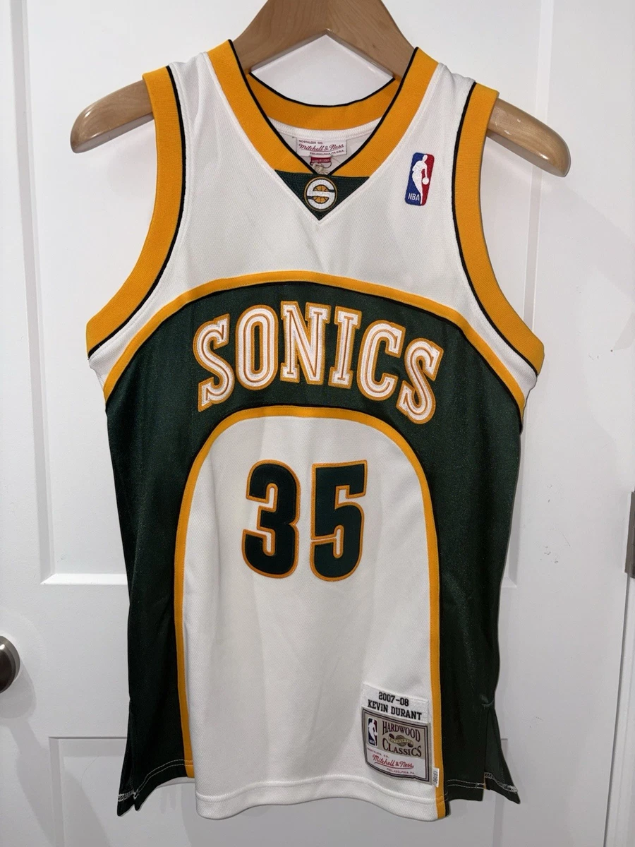 Kevin Durant Seattle SuperSonics 35 Mitchell & Ness Authentic