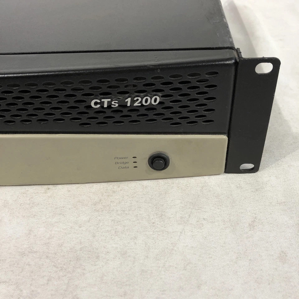 Amplificador de 2 canales Crown CTs 1200 con tarjeta BBY PIP2 ****SOLO PIEZAS**** - 211-006 Foto 2 de 4